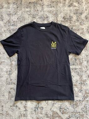Aimé Leon Dore Mens Large Black Logo T-Shirt
